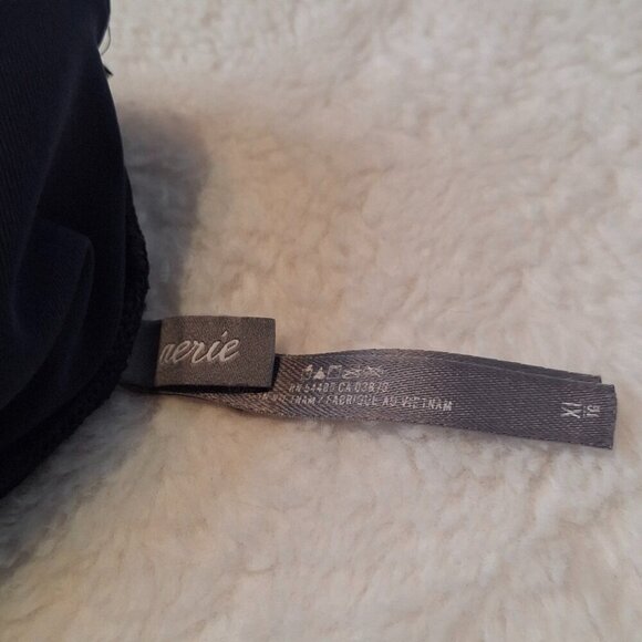 Aerie Velvet Scoop Bralette Sz XL Pullover Whimsigoth Boho Layering - Picture 7 of 13